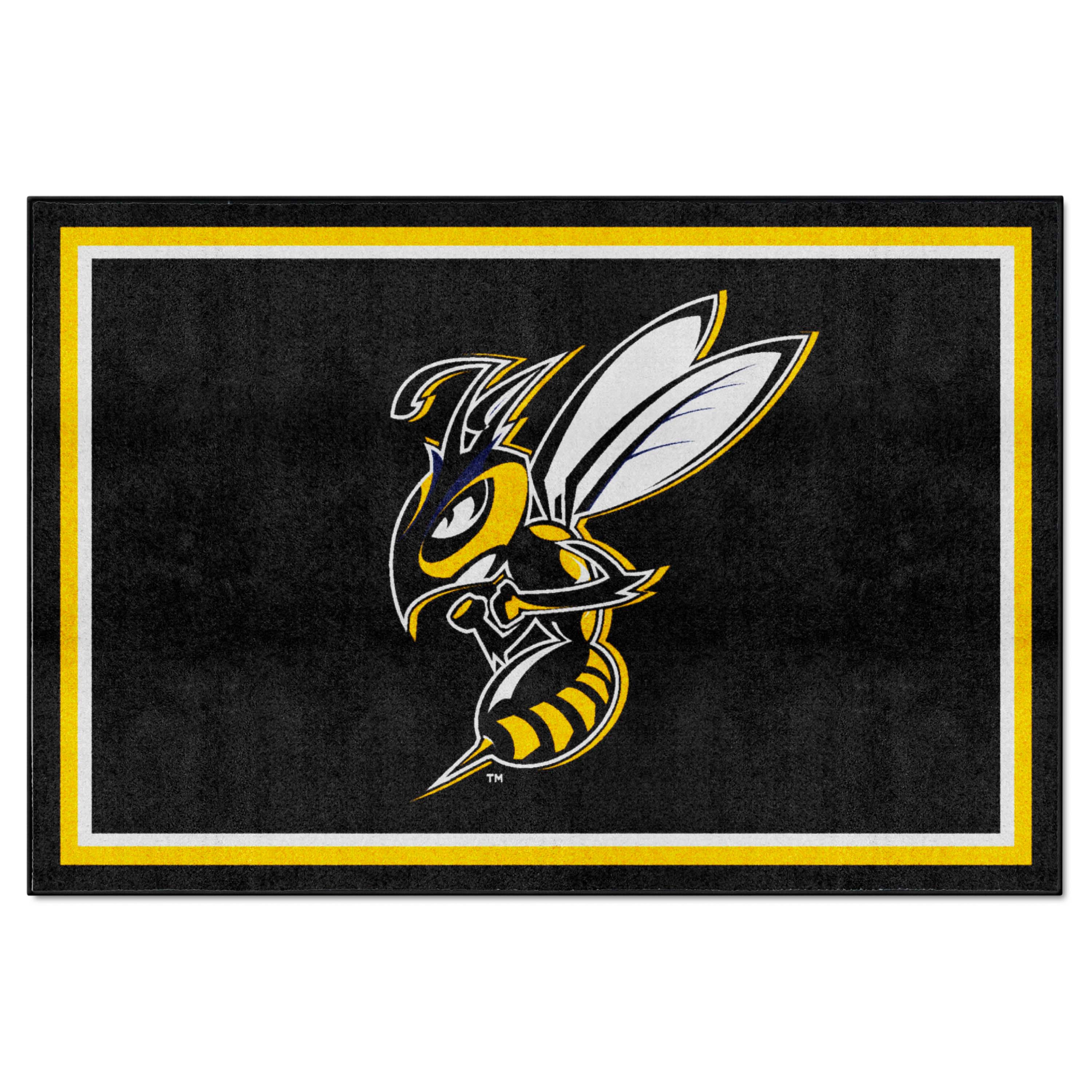 Montana State Billings Yellow Jackets 5ft. x 8 ft. Plush Area Rug