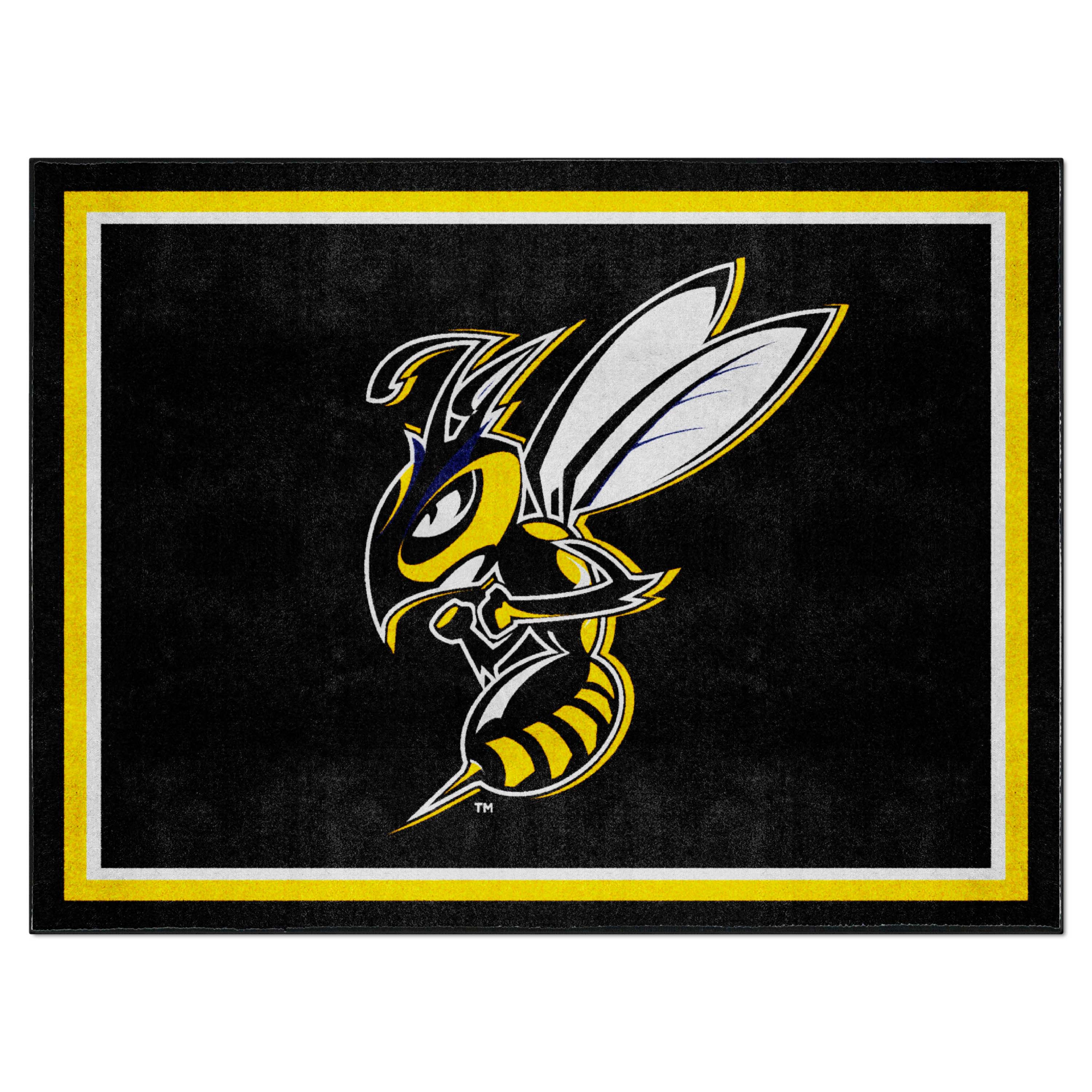 Montana State Billings Yellow Jackets 8ft. x 10 ft. Plush Area Rug