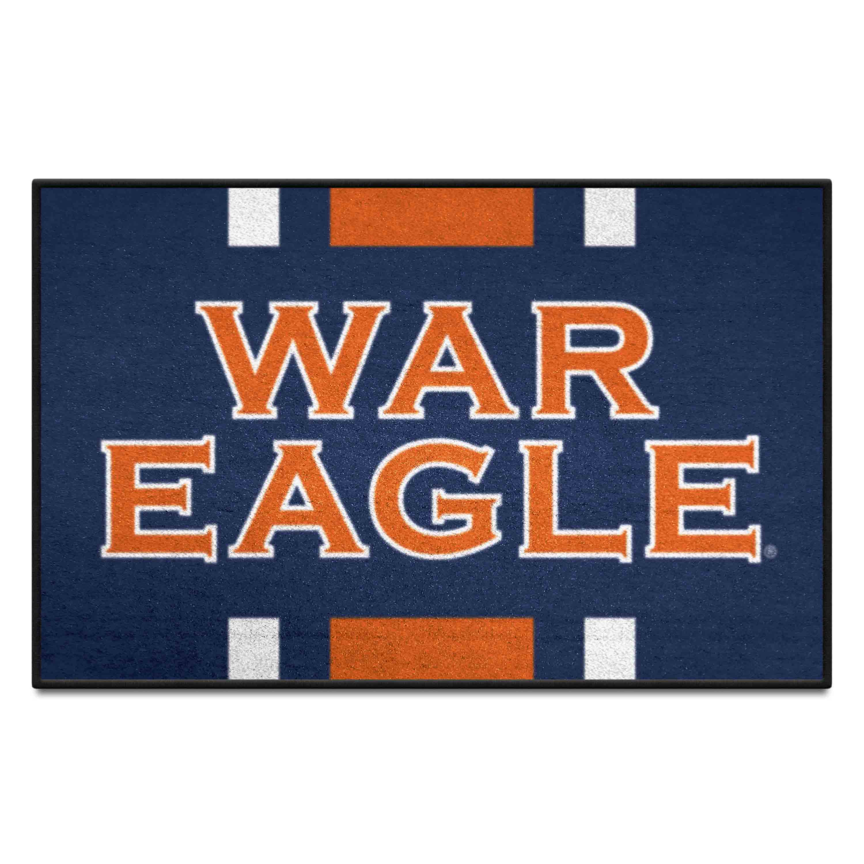 Auburn Starter Mat Accent Rug - 19in. x 30in. Slogan Design