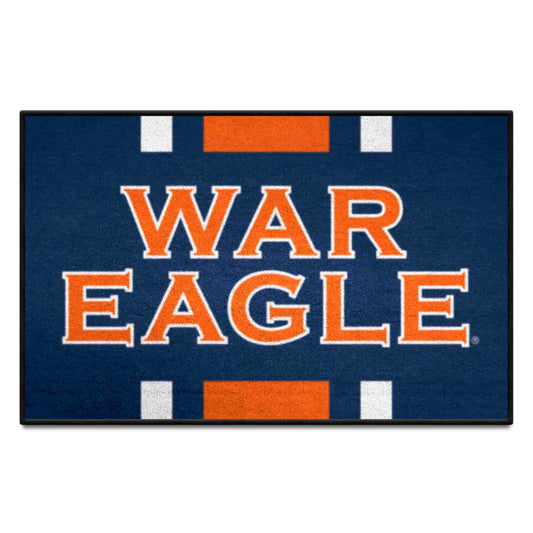 Auburn Starter Mat Accent Rug - 19in. x 30in. Slogan Design