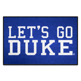 Duke Blue Devils Starter Mat Accent Rug - 19in. x 30in. Slogan Starter Mat