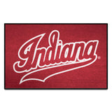 Indiana Starter Mat Accent Rug - 19in. x 30in. Slogan Design