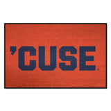 Syracuse Orange Starter Mat Accent Rug - 19in. x 30in. Slogan Starter Mat