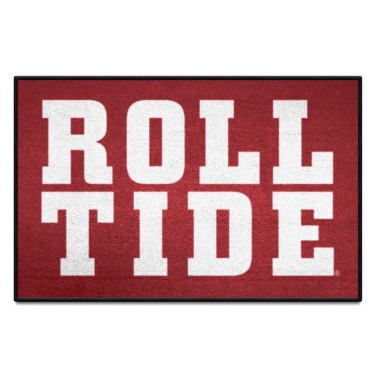 Alabama Crimson Tide Starter Mat Accent Rug - 19in. x 30in. Slogan Starter Mat