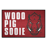 Arkansas Starter Mat Accent Rug - 19in. x 30in. Slogan Design