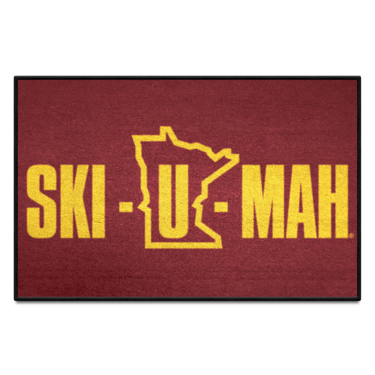 Minnesota Starter Mat Accent Rug - 19in. x 30in. Slogan Design