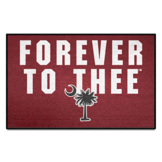 South Carolina Starter Mat Accent Rug - 19in. x 30in. Slogan Design