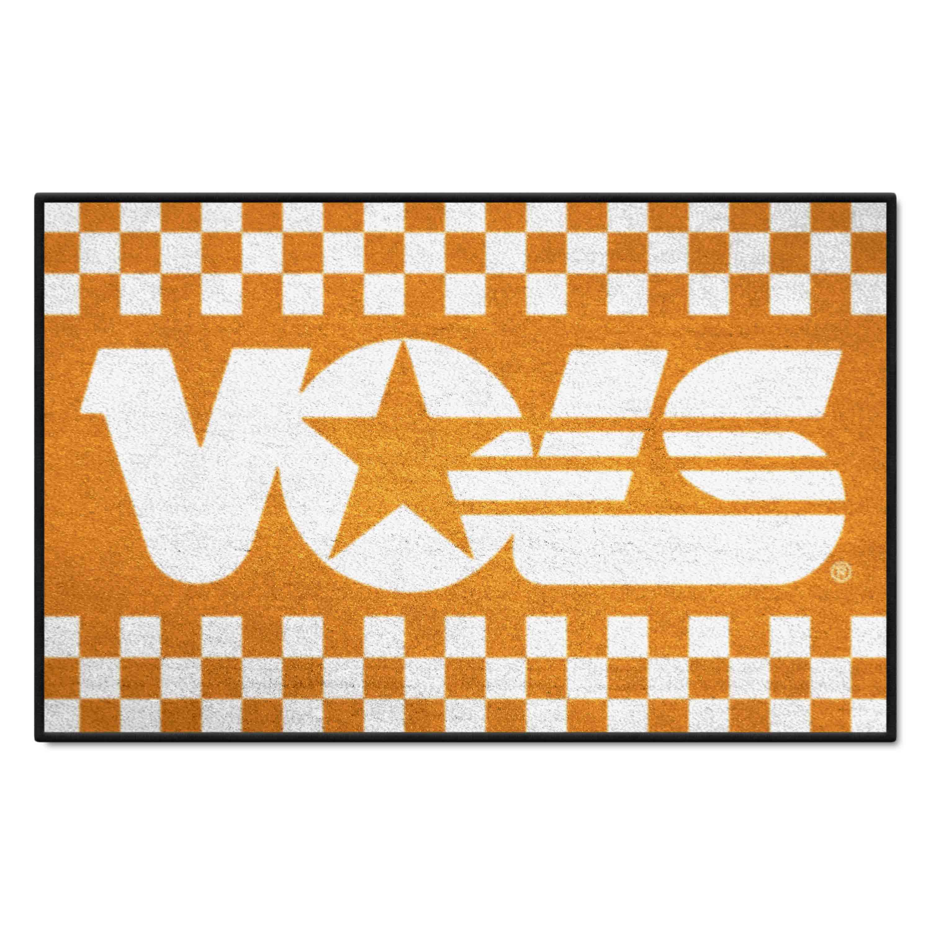 Tennessee Volunteers Starter Mat Accent Rug - 19in. x 30in. Slogan Starter Mat