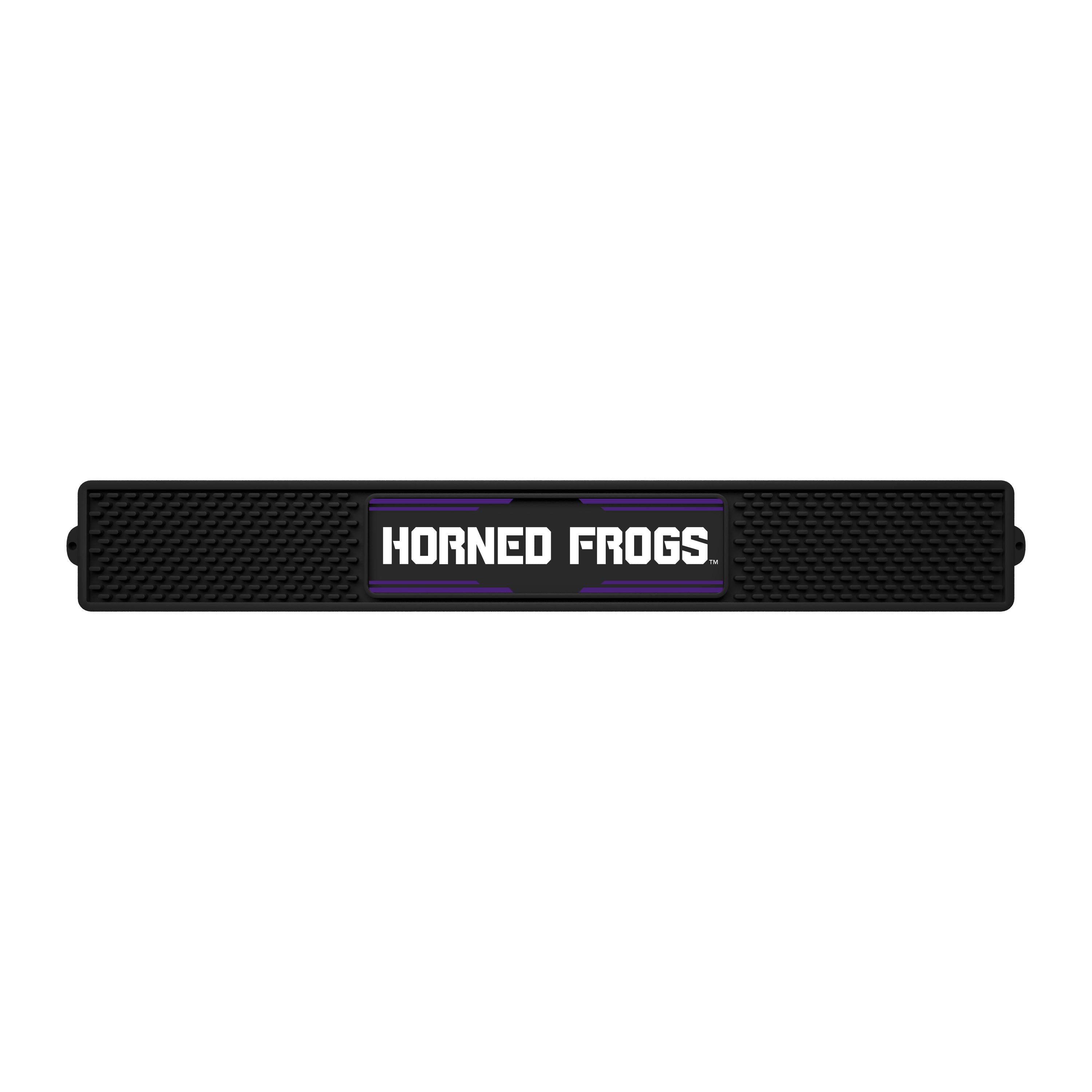 TCU Horned Frogs Bar Drink Mat - 3.25in. x 24in.