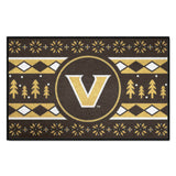 Vanderbilt University Holiday Sweater Starter Mat Accent Rug - 19in. x 30in.