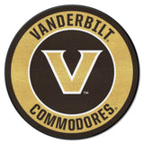 Vanderbilt Commodores Roundel Rug - 27in. Diameter