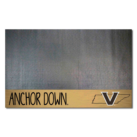 Vanderbilt Commodores Vinyl Grill Mat - 26in. x 42in.