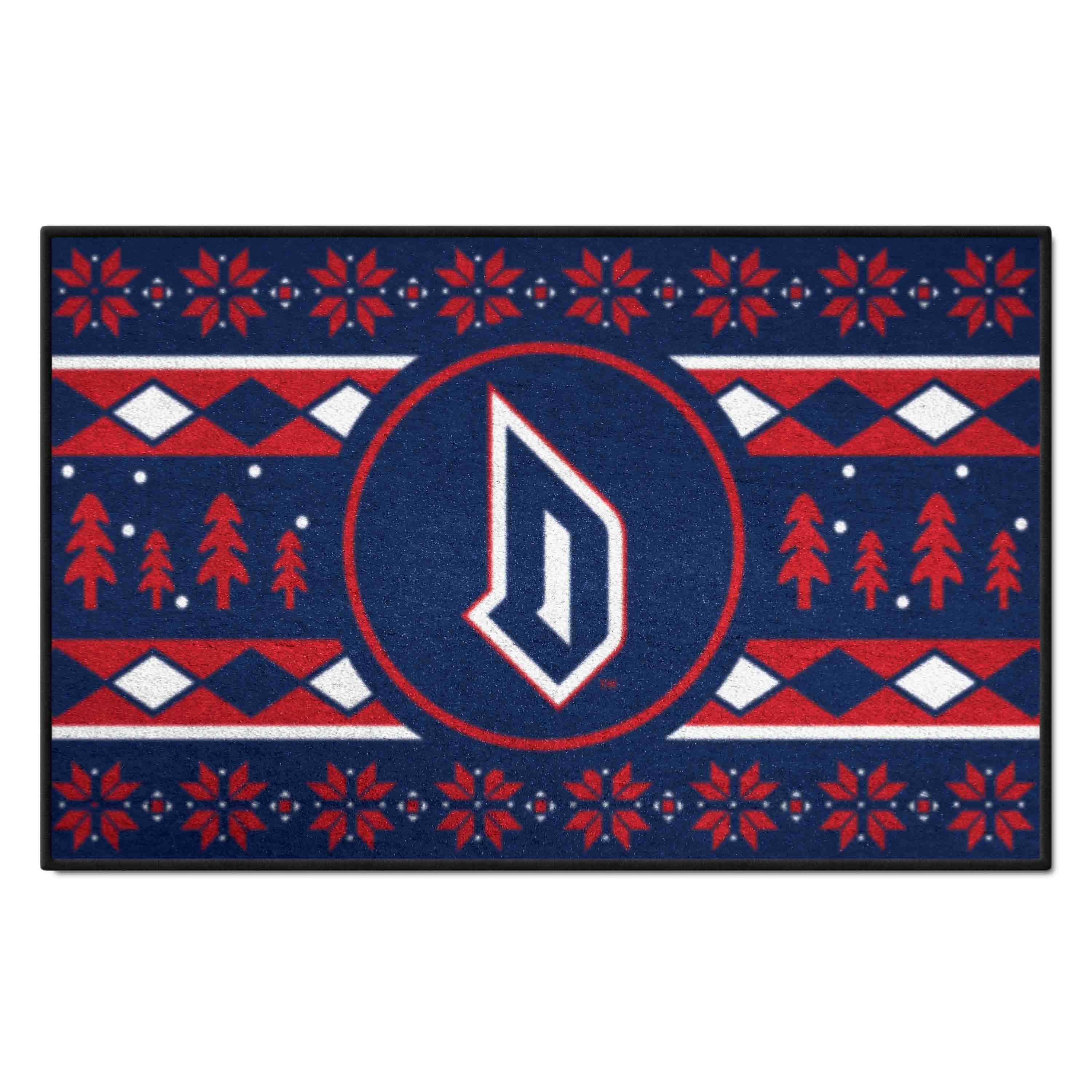 Duquesne Duke Holiday Sweater Starter Mat Accent Rug - 19in. x 30in.