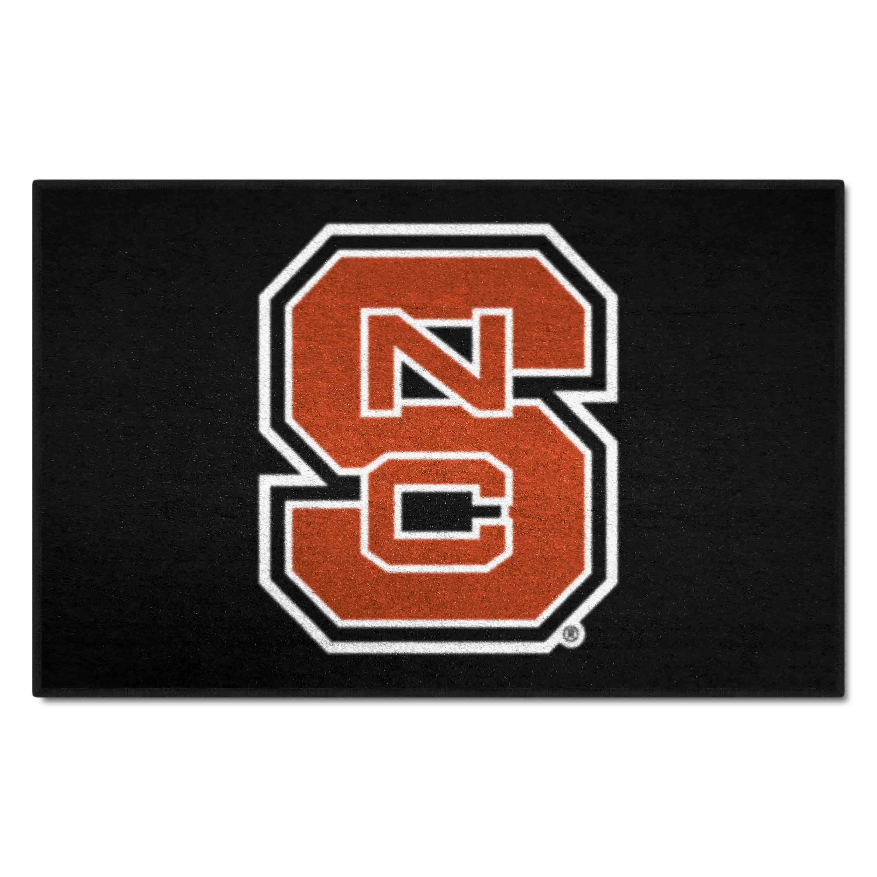 NC State Wolfpack Starter Mat Accent Rug - 19in. x 30in., NSC Logo - NC State