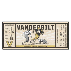 Vanderbilt Commodores Ticket Runner Rug - 30in. x 72in.