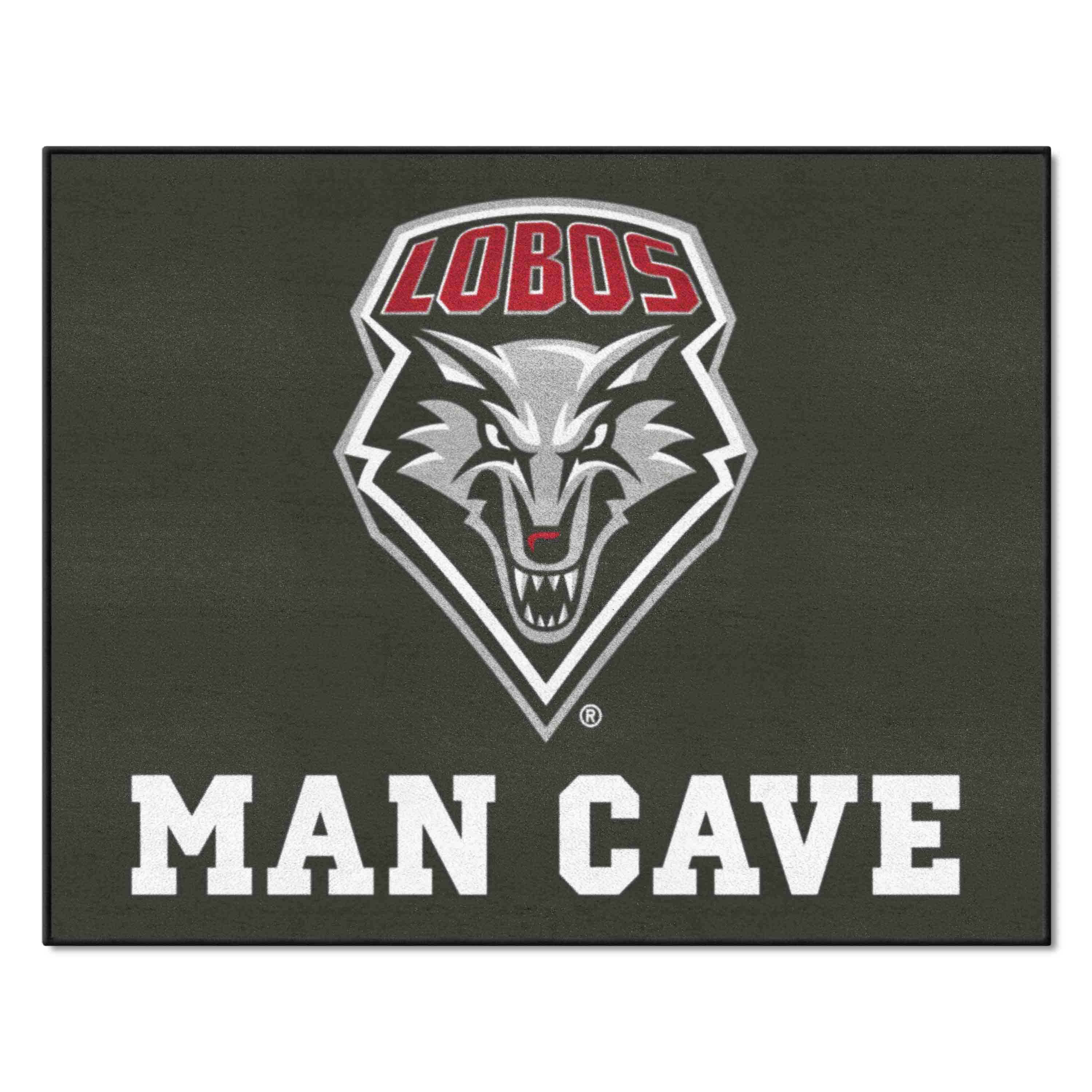 New Mexico Man Cave All-Star Rug - 34 in. x 42.5 in.