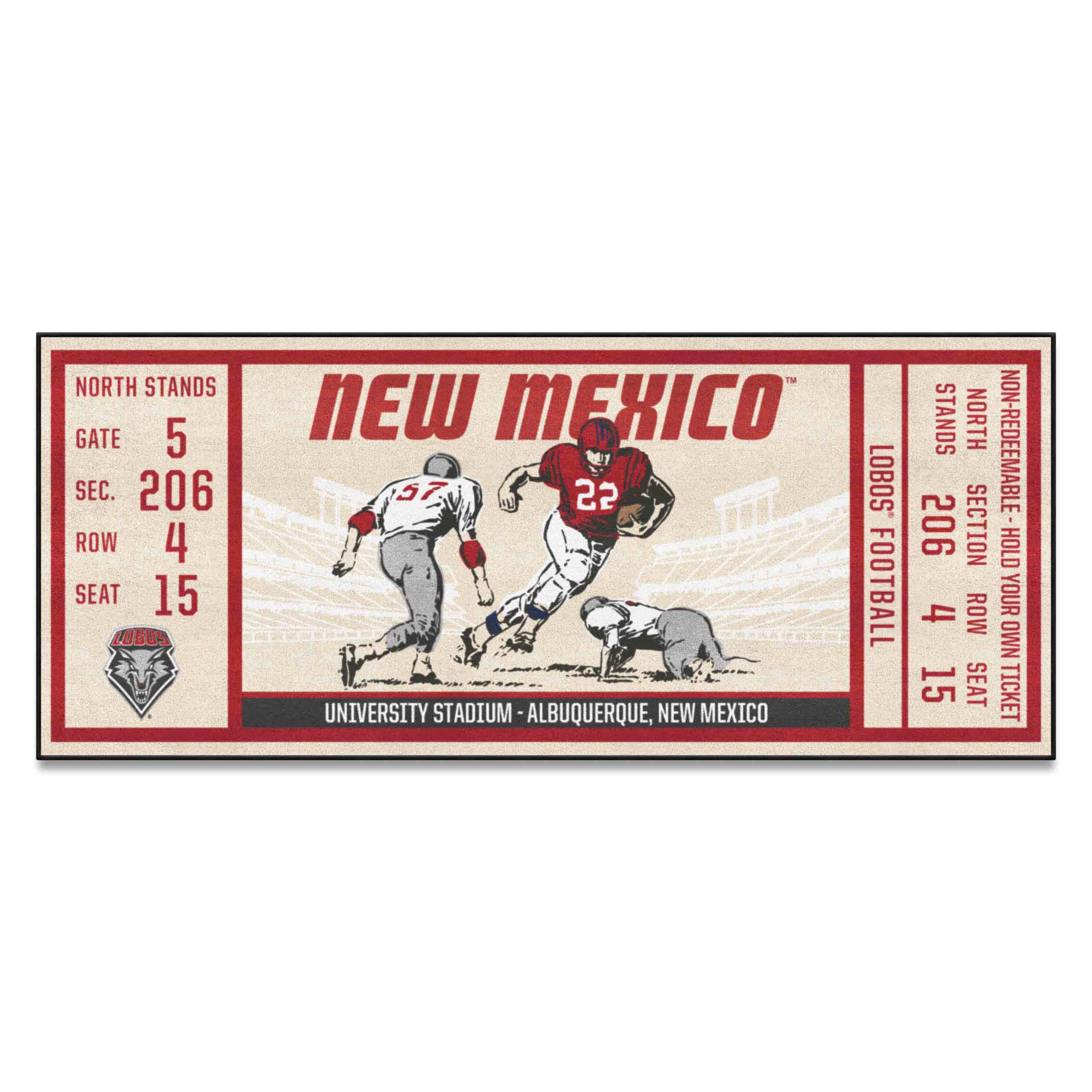 New Mexico Ticket Runner Rug - 30in. x 72in. - New Mexico