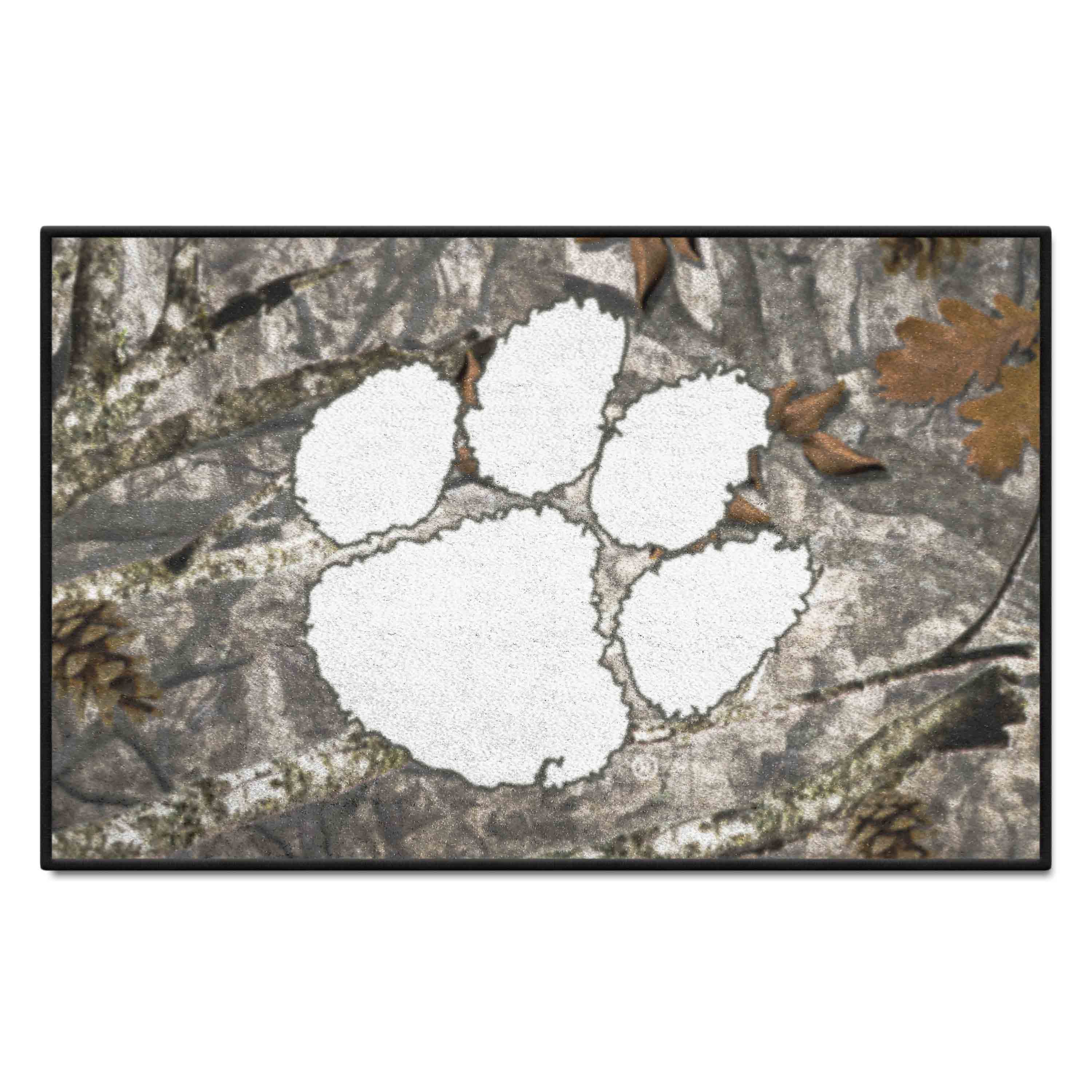 Clemson Tigers Camo Starter Mat Accent Rug - 19in. x 30in. - Clemson