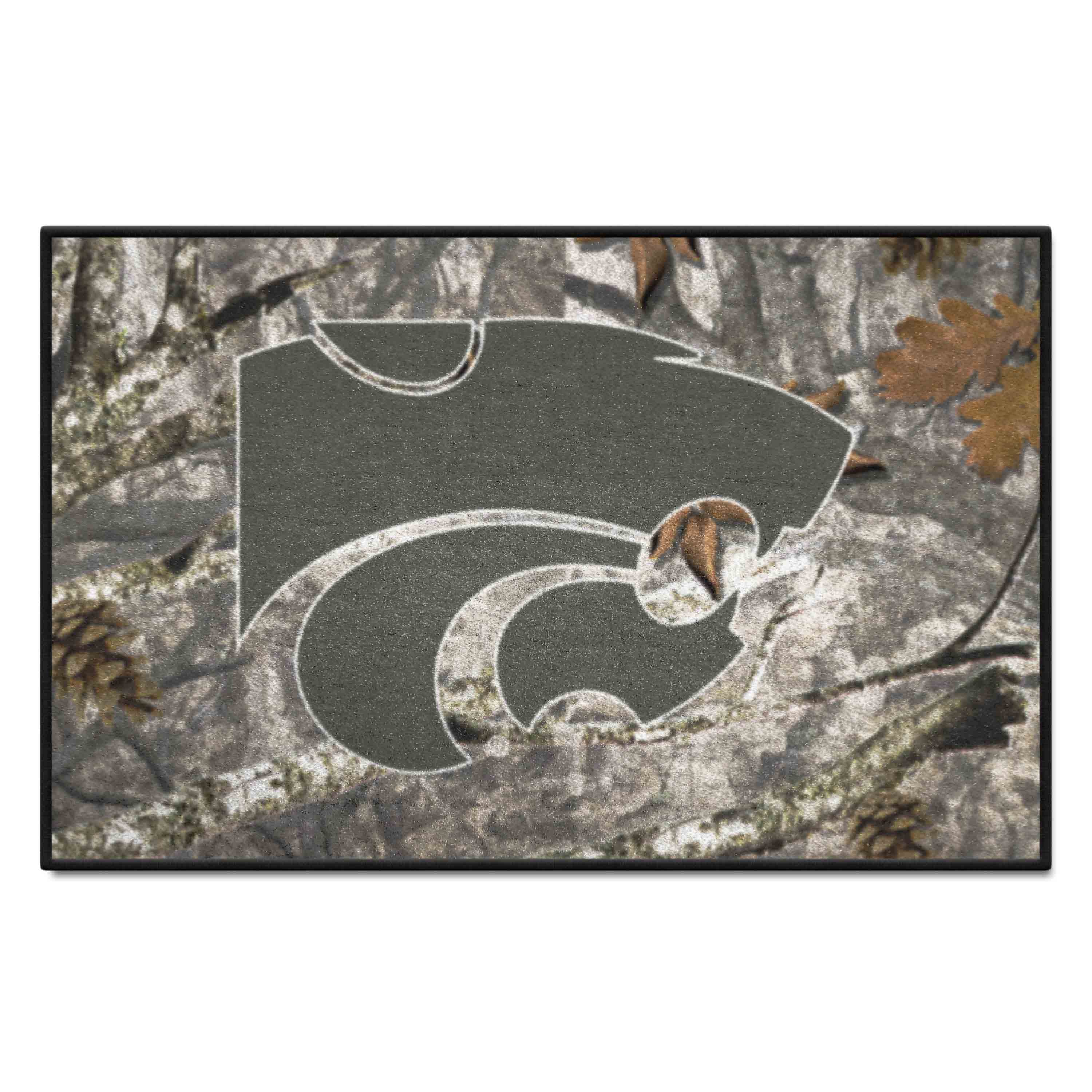 Kansas State Wildcats Camo Starter Mat Accent Rug - 19in. x 30in.