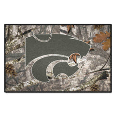 Kansas State Wildcats Camo Starter Mat Accent Rug - 19in. x 30in.