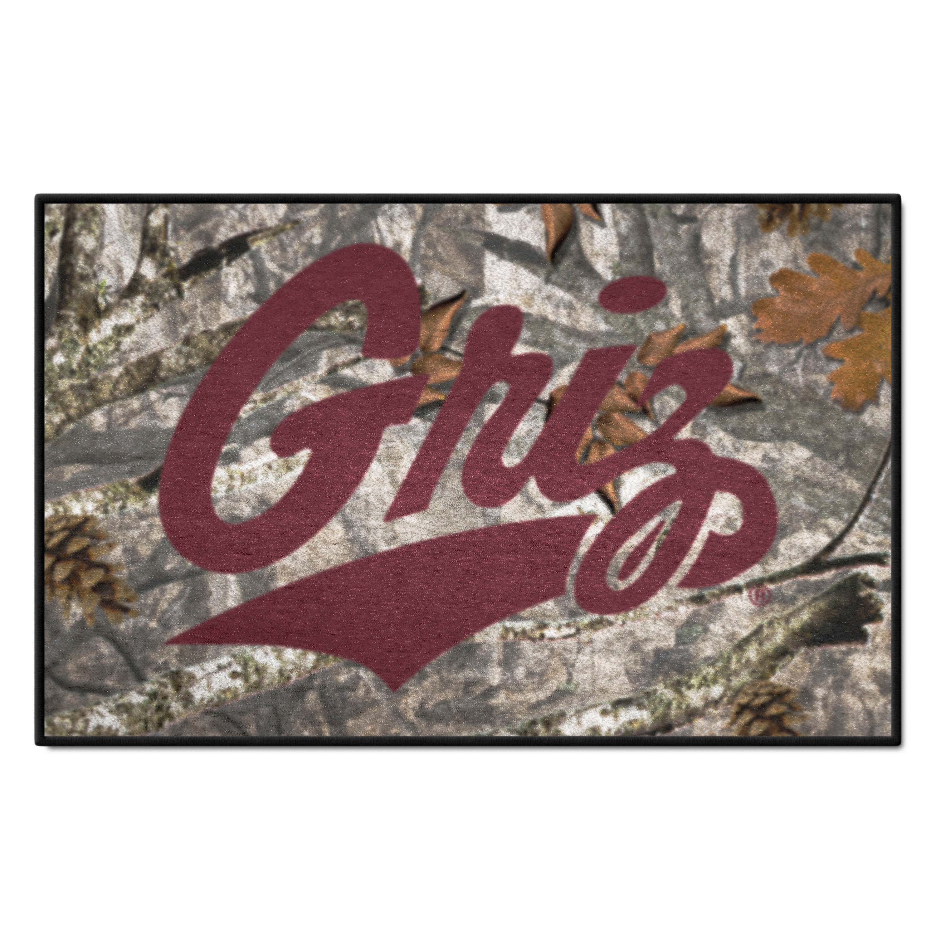 Montana Grizzlies Camo Starter Mat Accent Rug - 19in. x 30in.