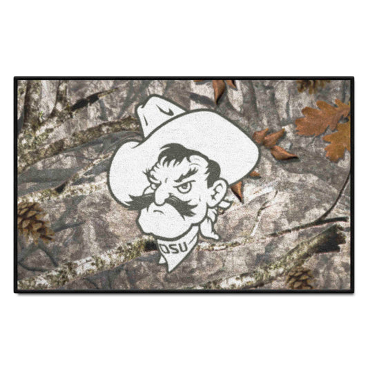 Oklahoma State Cowboys Camo Starter Mat Accent Rug - 19in. x 30in.