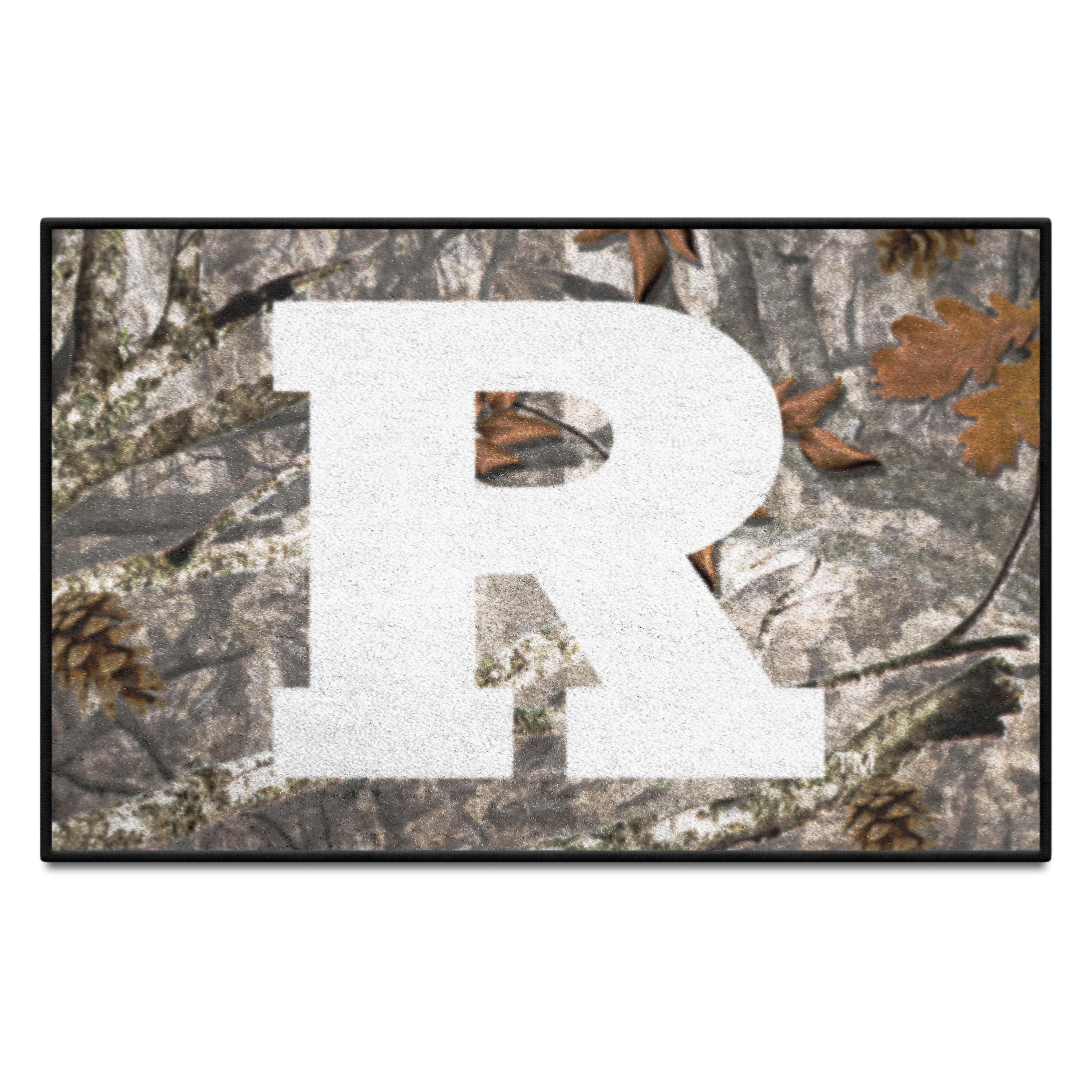 Rutgers Scarlett Knights Camo Starter Mat Accent Rug - 19in. x 30in.