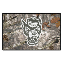 NC State Wolfpack Camo Starter Mat Accent Rug - 19in. x 30in. - NC State