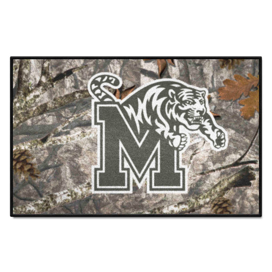 Memphis Tigers Camo Starter Mat Accent Rug - 19in. x 30in.