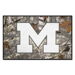 Michigan Wolverines Camo Starter Mat Accent Rug - 19in. x 30in. - Michigan