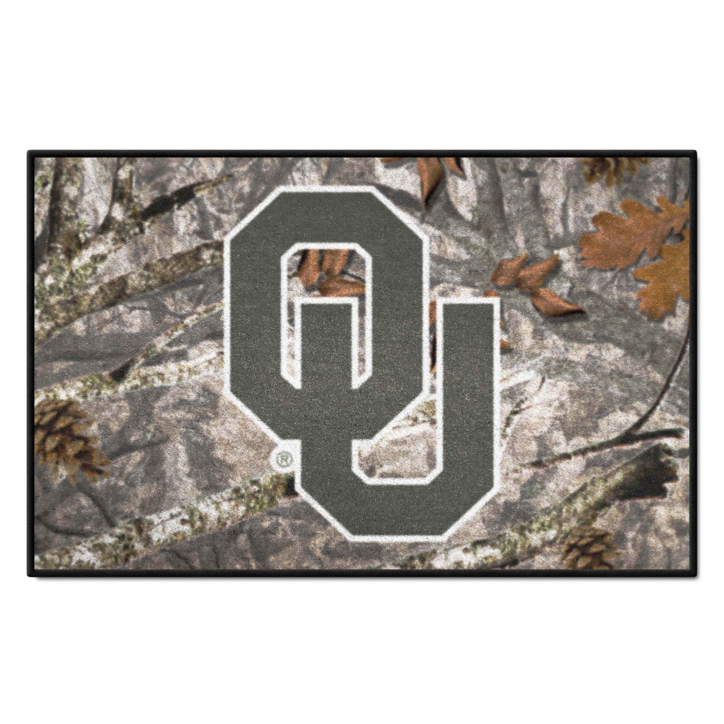 Oklahoma Sooners Camo Starter Mat Accent Rug - 19in. x 30in. - Oklahoma