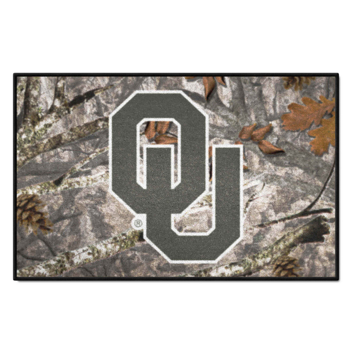 Oklahoma Sooners Camo Starter Mat Accent Rug - 19in. x 30in.