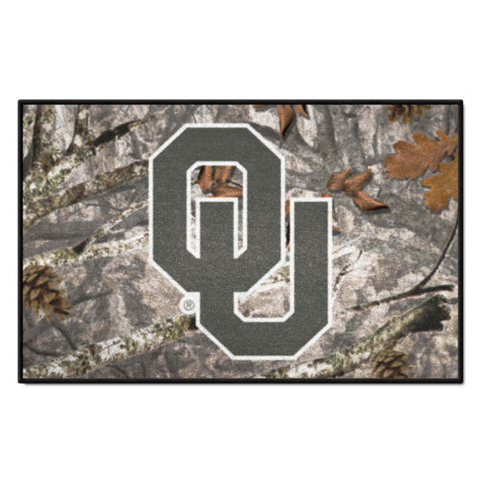 Oklahoma Sooners Camo Starter Mat Accent Rug - 19in. x 30in. - Oklahoma