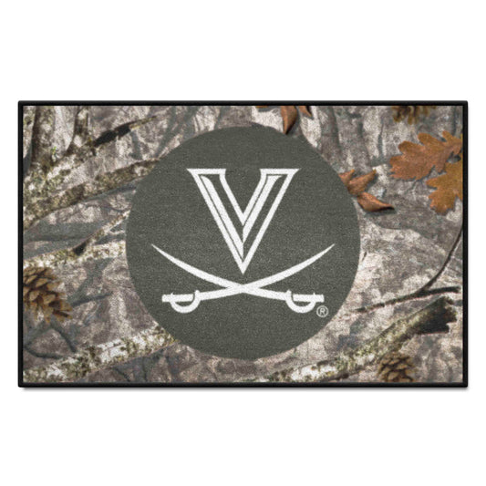 Virginia Cavaliers Camo Starter Mat Accent Rug - 19in. x 30in.