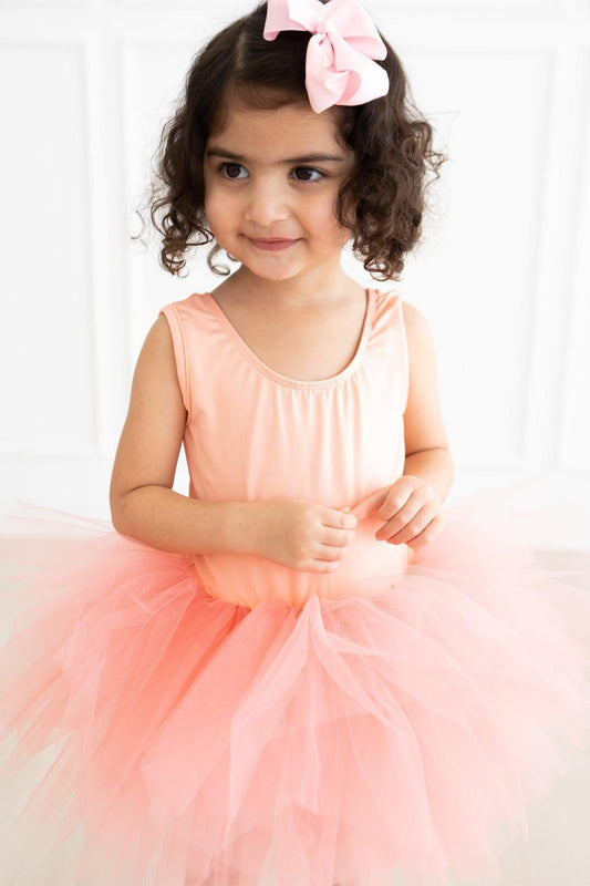 Bright Peach Tank Tutu Leotard - Mila & Rose ®