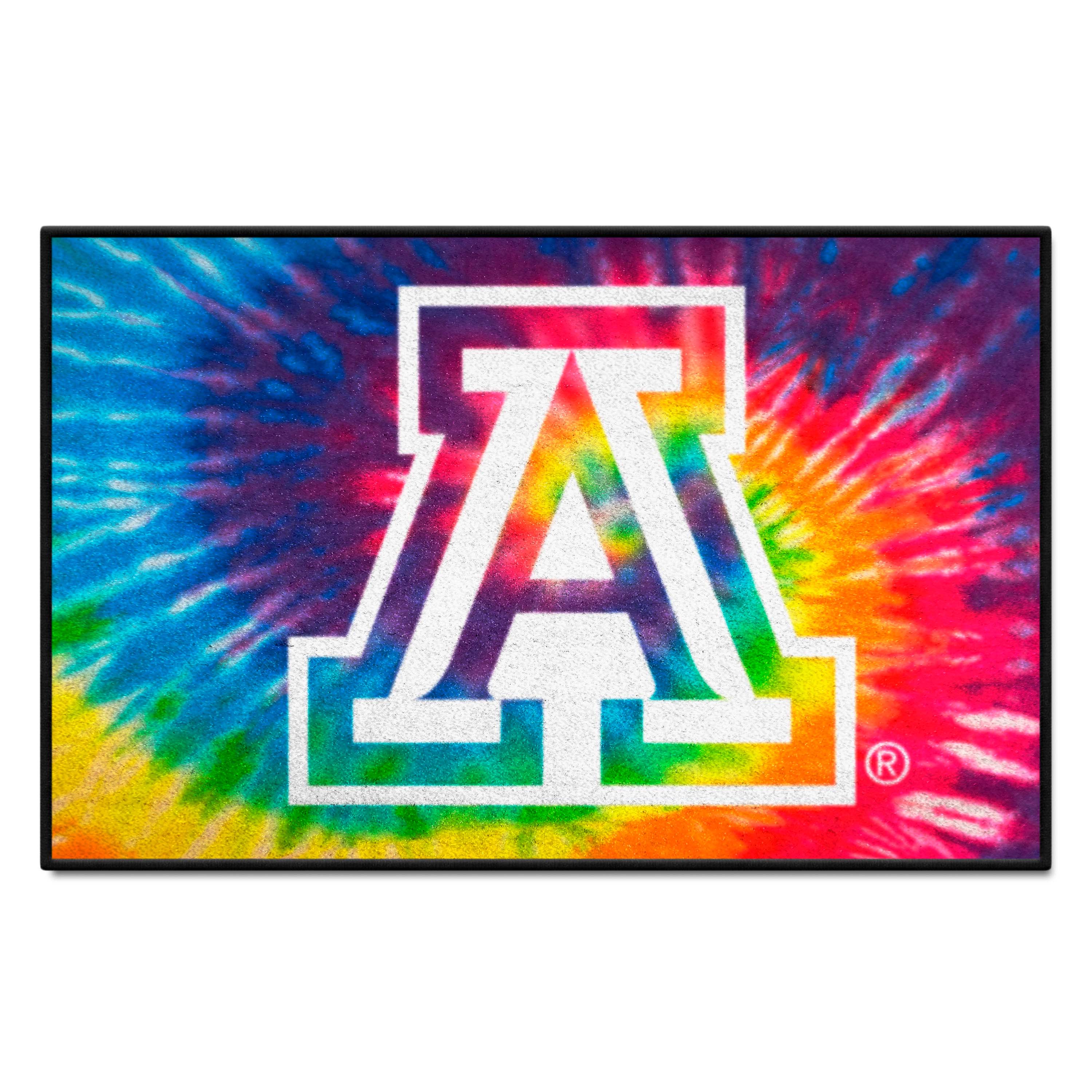 Arizona Wildcats Tie Dye Starter Mat Accent Rug - 19in. x 30in.