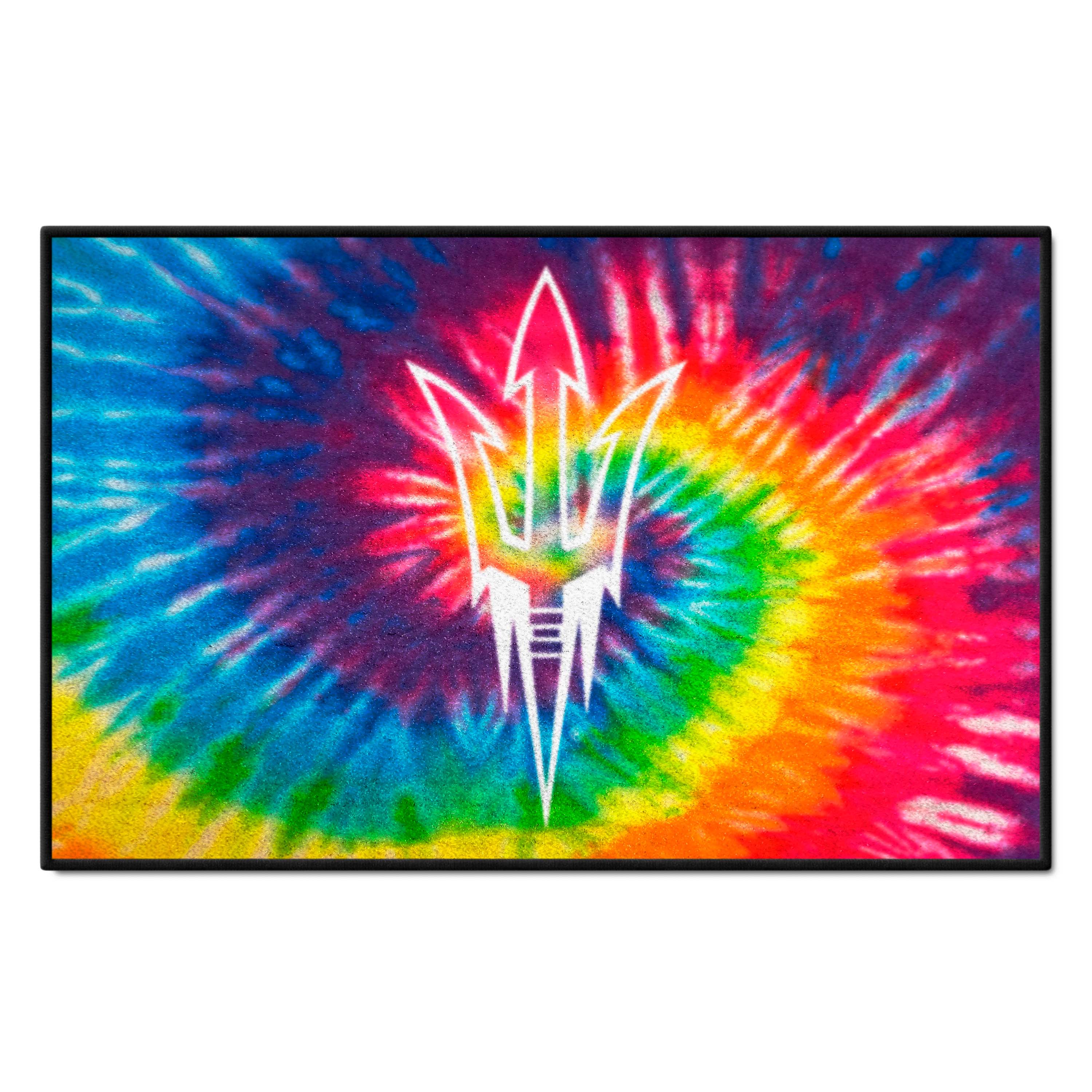 Arizona State Sun Devils Tie Dye Starter Mat Accent Rug - 19in. x 30in.