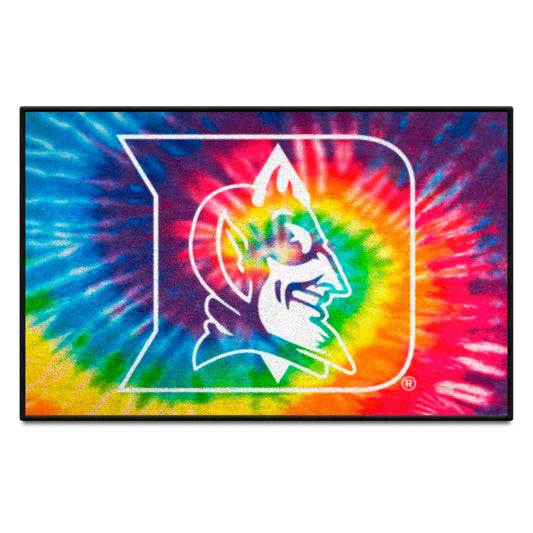 Duke Blue Devils Tie Dye Starter Mat Accent Rug - 19in. x 30in. - Duke