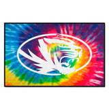 Missouri Tigers Tie Dye Starter Mat Accent Rug - 19in. x 30in.