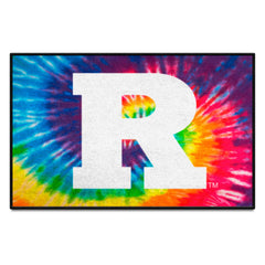 Rutgers Scarlett Knights Tie Dye Starter Mat Accent Rug - 19in. x 30in.