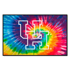 Houston Cougars Tie Dye Starter Mat Accent Rug - 19in. x 30in.