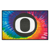 Oregon Ducks Tie Dye Starter Mat Accent Rug - 19in. x 30in.