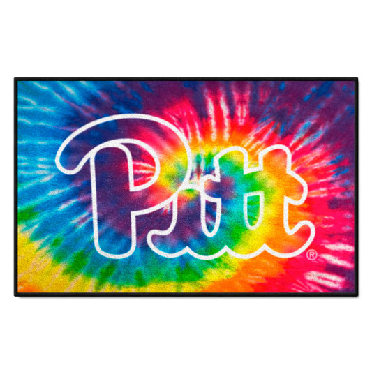 Pitt Panthers Tie Dye Starter Mat Accent Rug - 19in. x 30in.