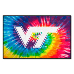 Virginia Tech Hokies Tie Dye Starter Mat Accent Rug - 19in. x 30in.