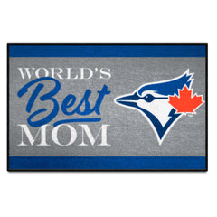 Toronto Blue Jays World's Best Mom Starter Mat Accent Rug - 19in. x 30in.