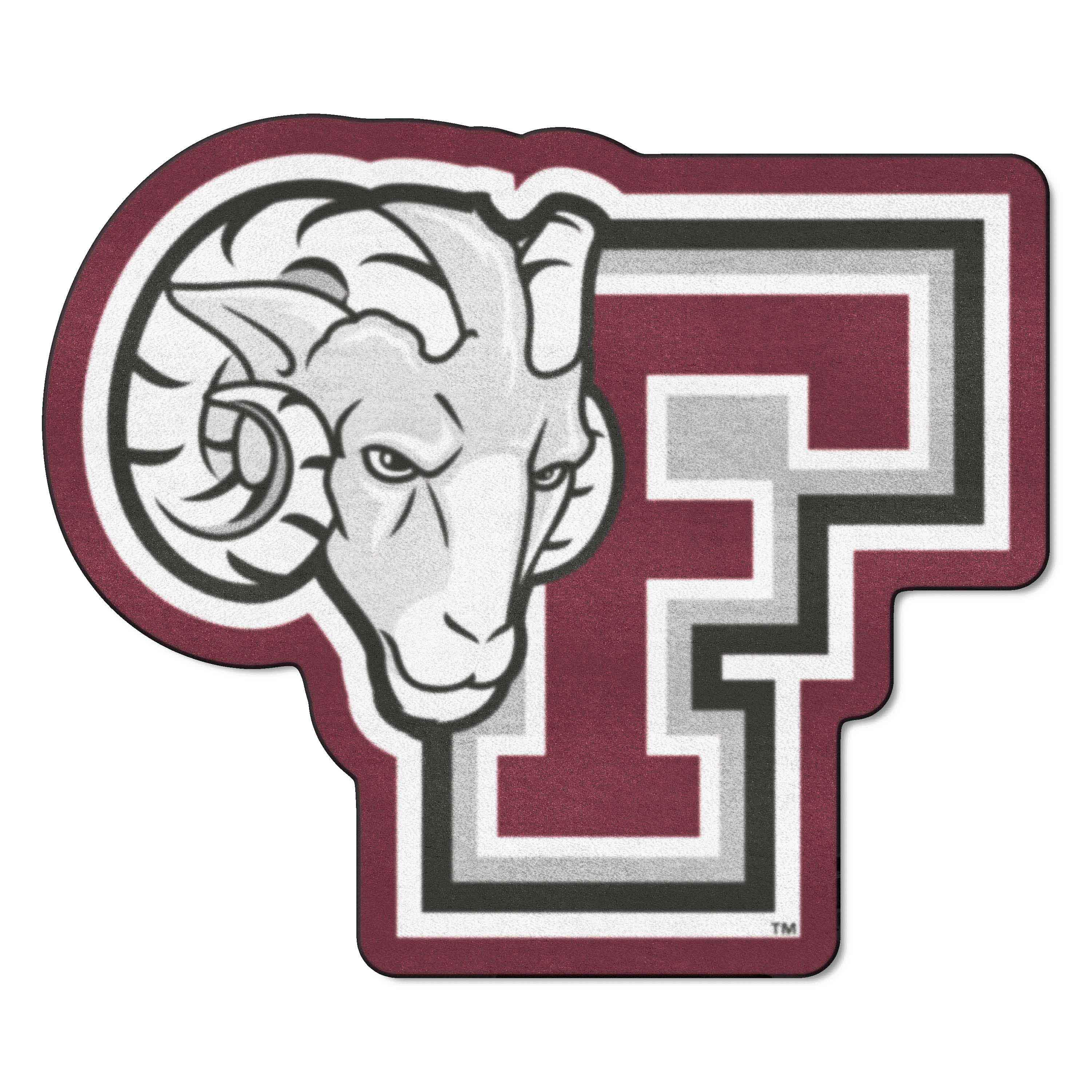 Fordham Rams Mascot Rug