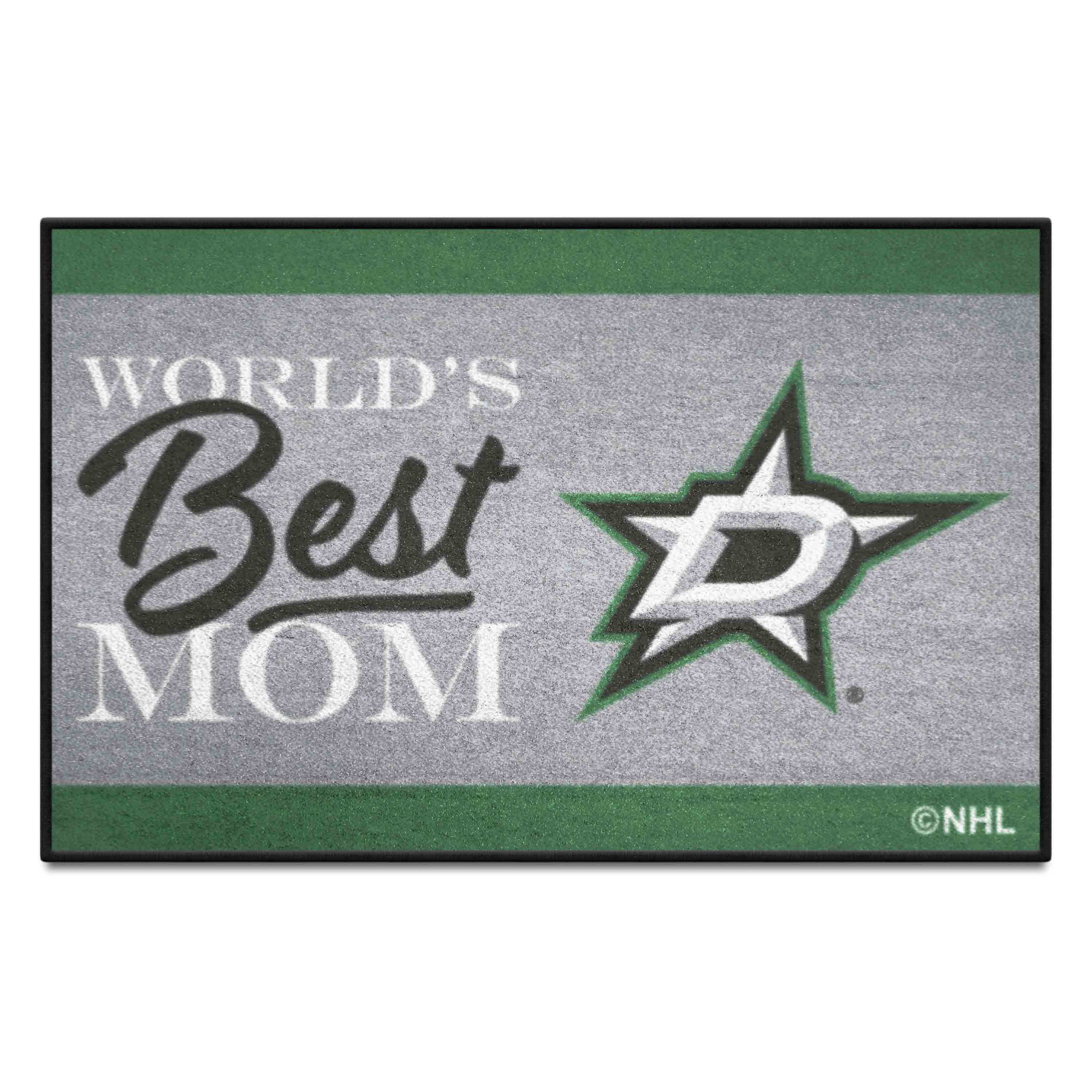 Dallas Stars World's Best Mom Starter Mat Accent Rug - 19in. x 30in.