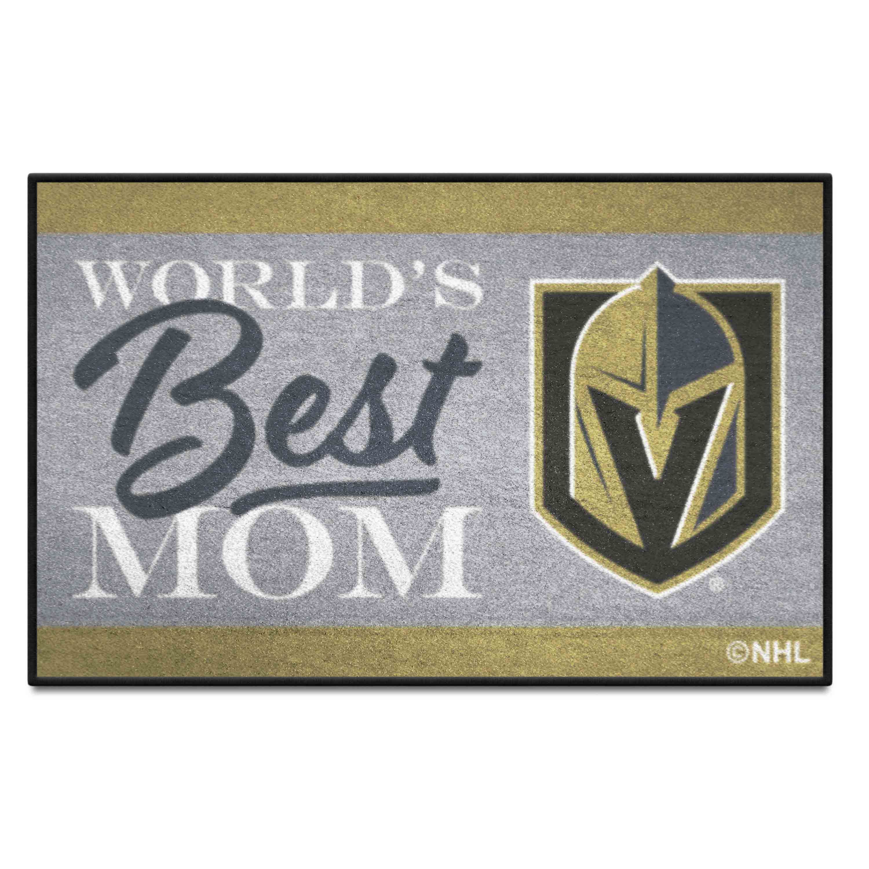 Vegas Golden Knights World's Best Mom Starter Mat Accent Rug - 19in. x 30in.