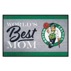 Boston Celtics World's Best Mom Starter Mat Accent Rug - 19in. x 30in. - Boston Celtics