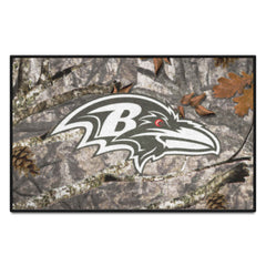 Baltimore Ravens Camo Starter Mat Accent Rug - 19in. x 30in.